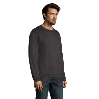 SPIDER - Męska bluza 260g - Kolor Charcoal Melange