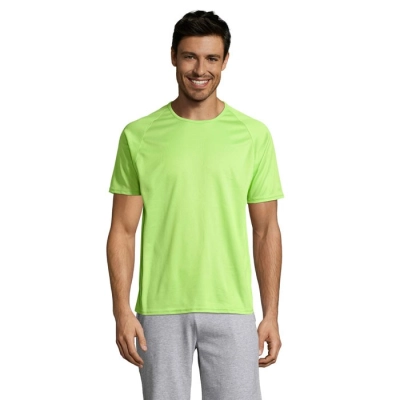SPORTY - Koszulka męska SPORTY - Kolor Apple Green