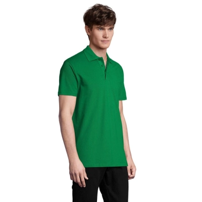 SPRING II - MEN Polo 210g - Kolor Zielony