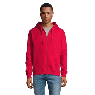 STONE - UNI HOODIE 260g - Kolor Czerwony