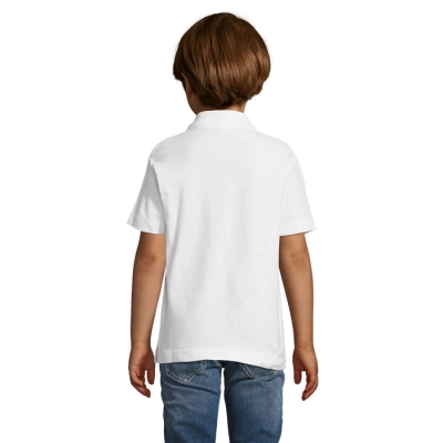 SUMMER II KIDS - Polo 170g - Kolor Bialy