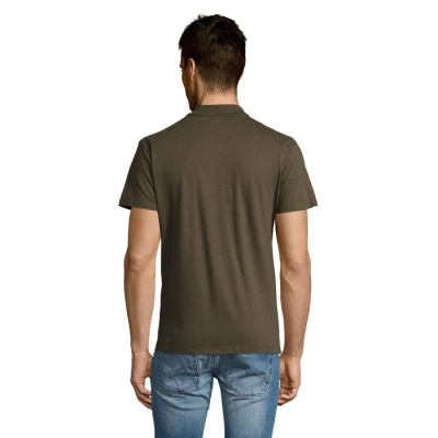 SUMMER II - MEN polo 170g - Kolor Army