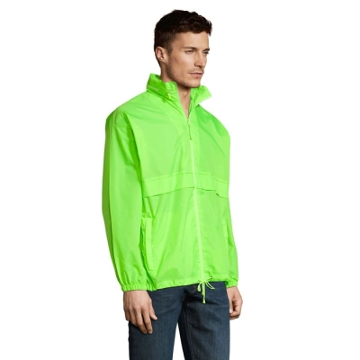 SURF - Wiatrówka unisex SURF - Kolor Neon Lime