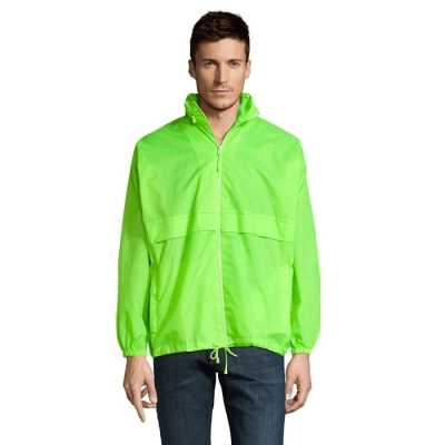 SURF - Wiatrówka unisex SURF - Kolor Neon Lime