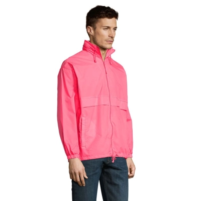 SURF - Wiatrówka unisex SURF - Kolor Neonowy Róż 2