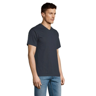 VICTORY - Męski T-SHIRT 150g - Kolor Granatowy