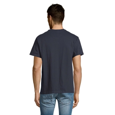 VICTORY - Męski T-SHIRT 150g - Kolor Granatowy