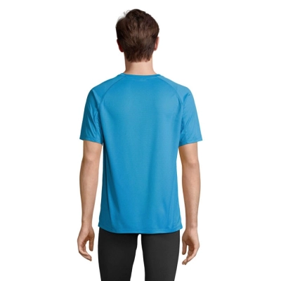 VORTEX - RAGLAN T-SHIRT - Kolor Aqua