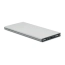 Power bank 8000 mAh POWERFLAT8C kolor srebrny mat