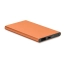 POWERFLAT C - Power Bank 4000 mAh typ C - Kolor Pomaranczowy