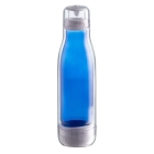 Butelka szklana z osłoną Smart 520 ml - niebieski