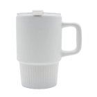 Kubek ceramiczny Azzurro 440 ml, biały