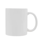 Kubek z powłoką sublimacyjną Ardea 330 ml, biały Kubek z powłoką sublimacyjną Ardea 330 ml, biały