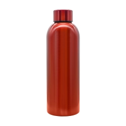 Butelka stalowa Morio 750 ml, czerwony
