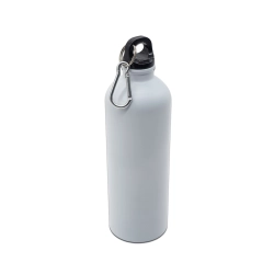 Bidon stalowy Caminos 800 ml, biały