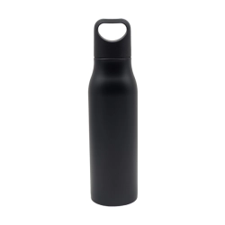 Butelka stalowa Bary 800 ml, czarny