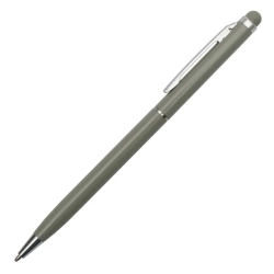 Długopis aluminiowy Touch Tip  - kolor szary