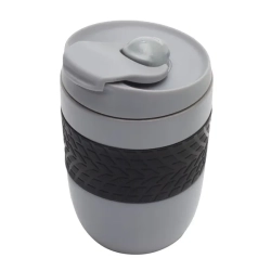 Kubek izotermiczny Offroader 200 ml  - kolor szary