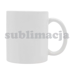 Kubek z powłoką sublimacyjną Ardea 330 ml, biały