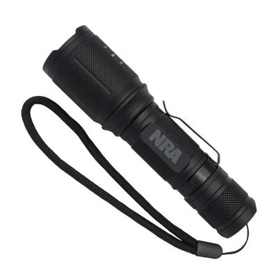 Latarka z etui w pudełku Luxen, czarny