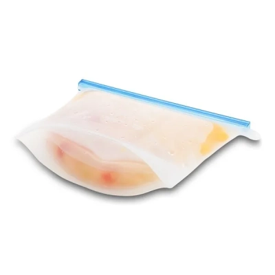 Torebka silikonowa 1000ml Silicfresh - niebieski