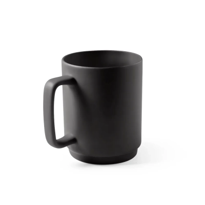 MIGHTY. Ceramiczny kubek z cylindrycznym korpusem 330 mL