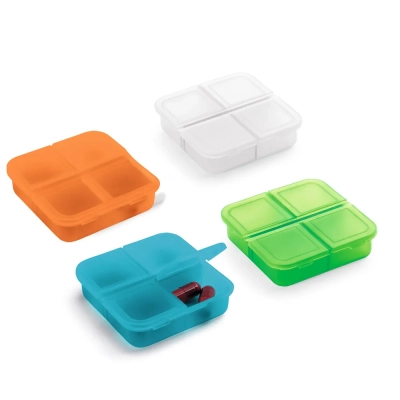 ROBERTS. Pudełko na tabletki z 4 przegródkami