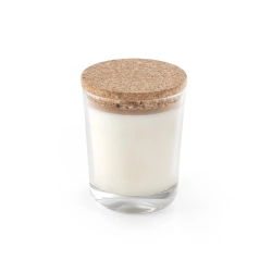 ZEN 180. Aromatyczna świeca w szklanym kubku z korkową pokrywką 180 g ZEN 180. Aromatyczna świeca w szklanym kubku z korkową pokrywką 180 g