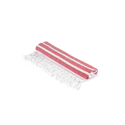 SARDENHA. Ręcznik plażowy z bawełny (70% z recyklingu) i poliestru (30% z recyklingu) (180 g/m²)