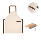 HOLM. Fartuch z płótna 100% bawełny (320 g/m²) z metalowymi detalami HOLM. Fartuch z płótna 100% bawełny (320 g/m²) z metalowymi detalami